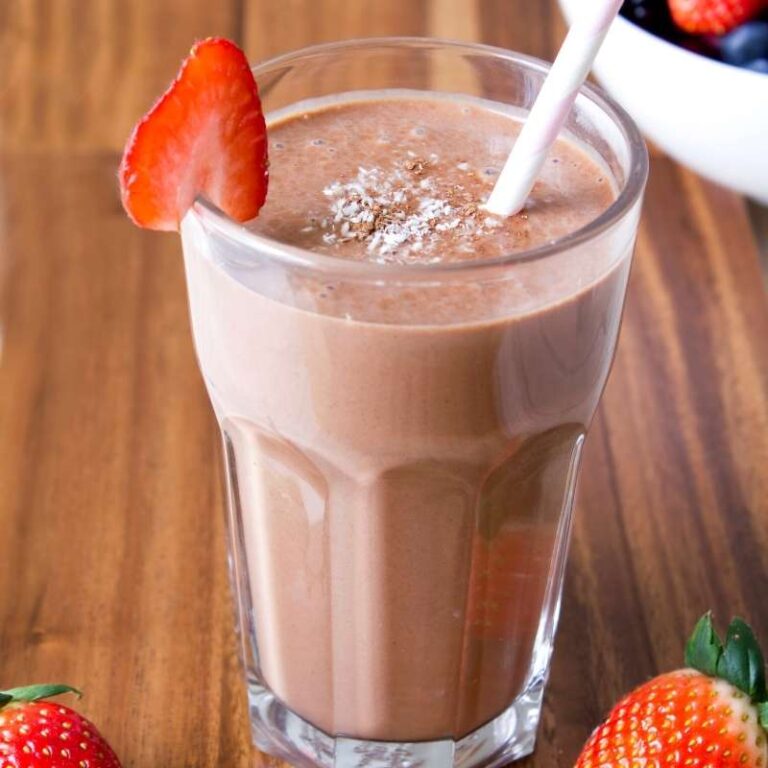 Picture of a Choco Berry Smoothie