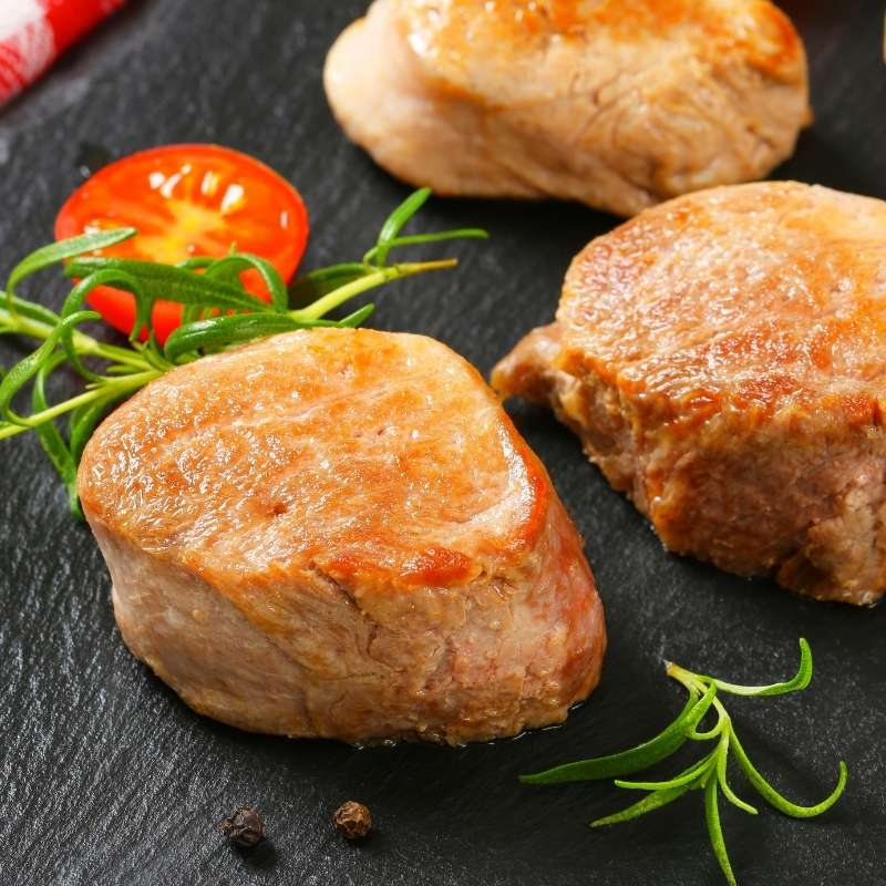 Pan Seared Pork Medallions Rush Fitness, LLC