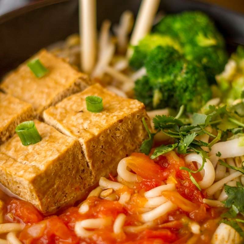 TofuVegetable Marinara with Parmesan Rush Fitness, LLC